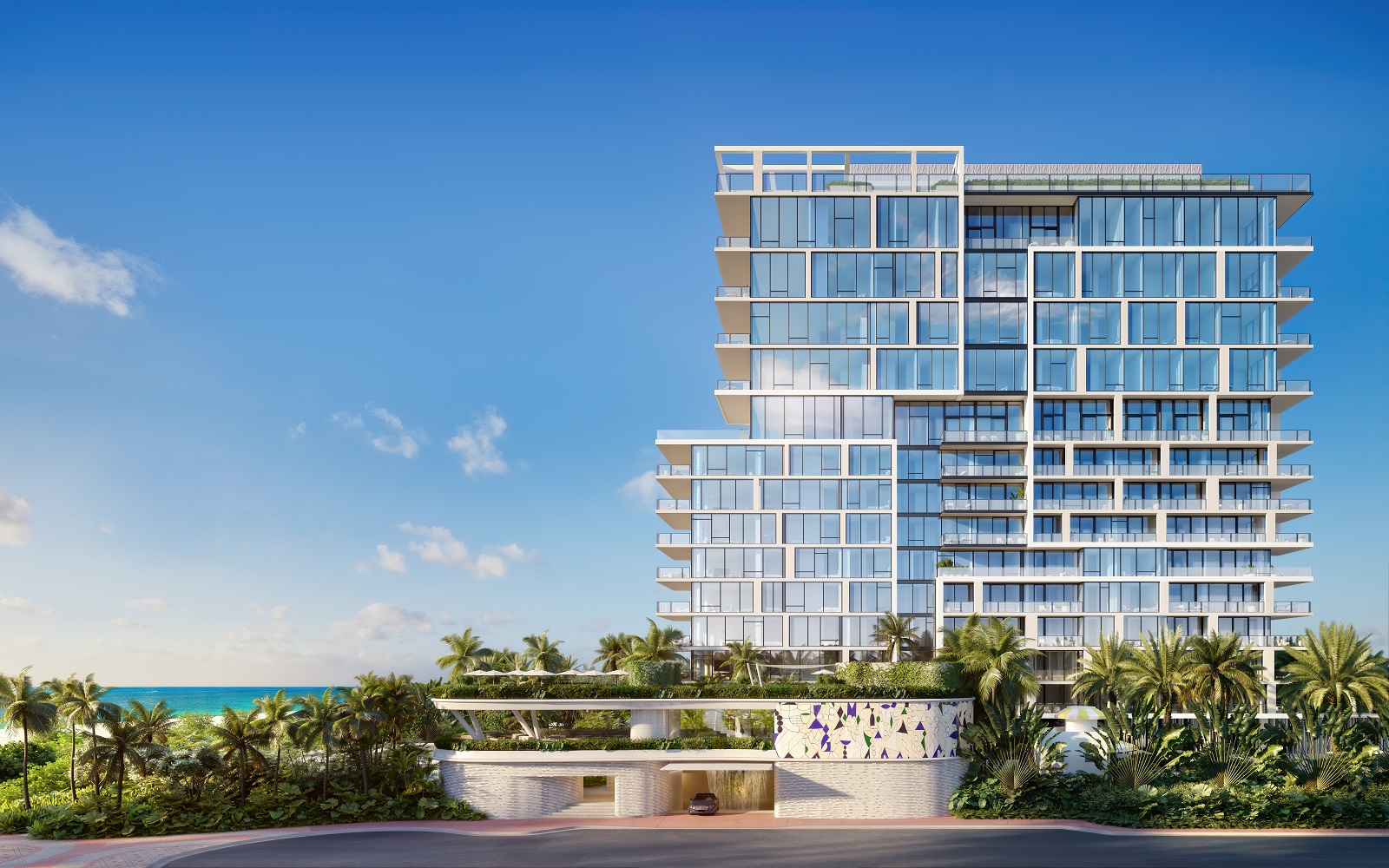 proposed exterior for The Raleigh Miami