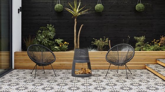 decorative outdoor tiles by Hyperion Tiles