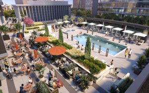 roof deck and public spaces in the Four Seasons Minneapolis