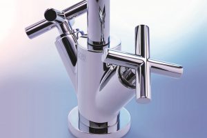 a design classic - the chrome Tara tap by Dornbracht