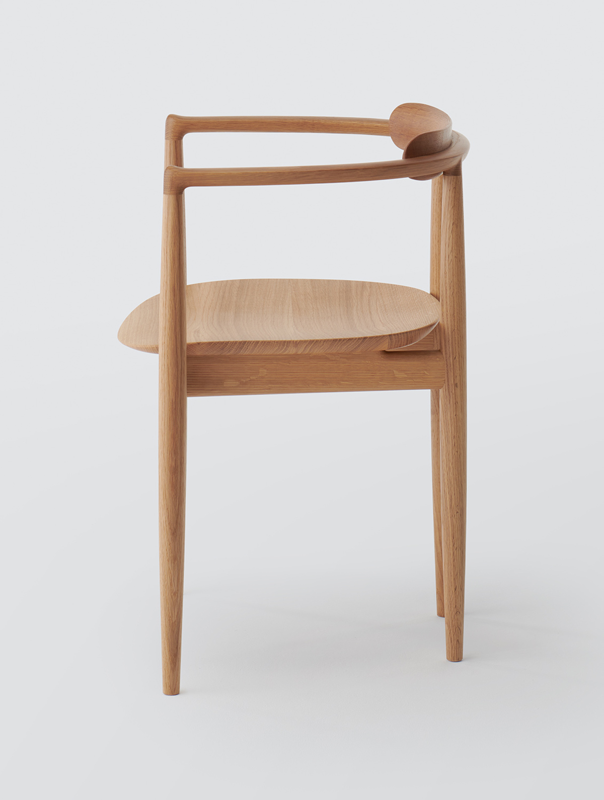 The Miau Chair, wooden, designed by GamFratesi