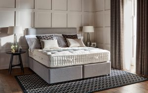 hotel guestroom with sustainably made Hypnos mattress