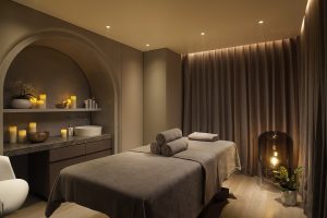 Laufen products installed in the Spa Treament room at Pan Pacific London