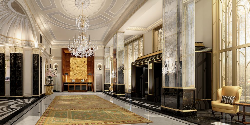 First renders of The Dorchester's renovation released • Hotel Designs