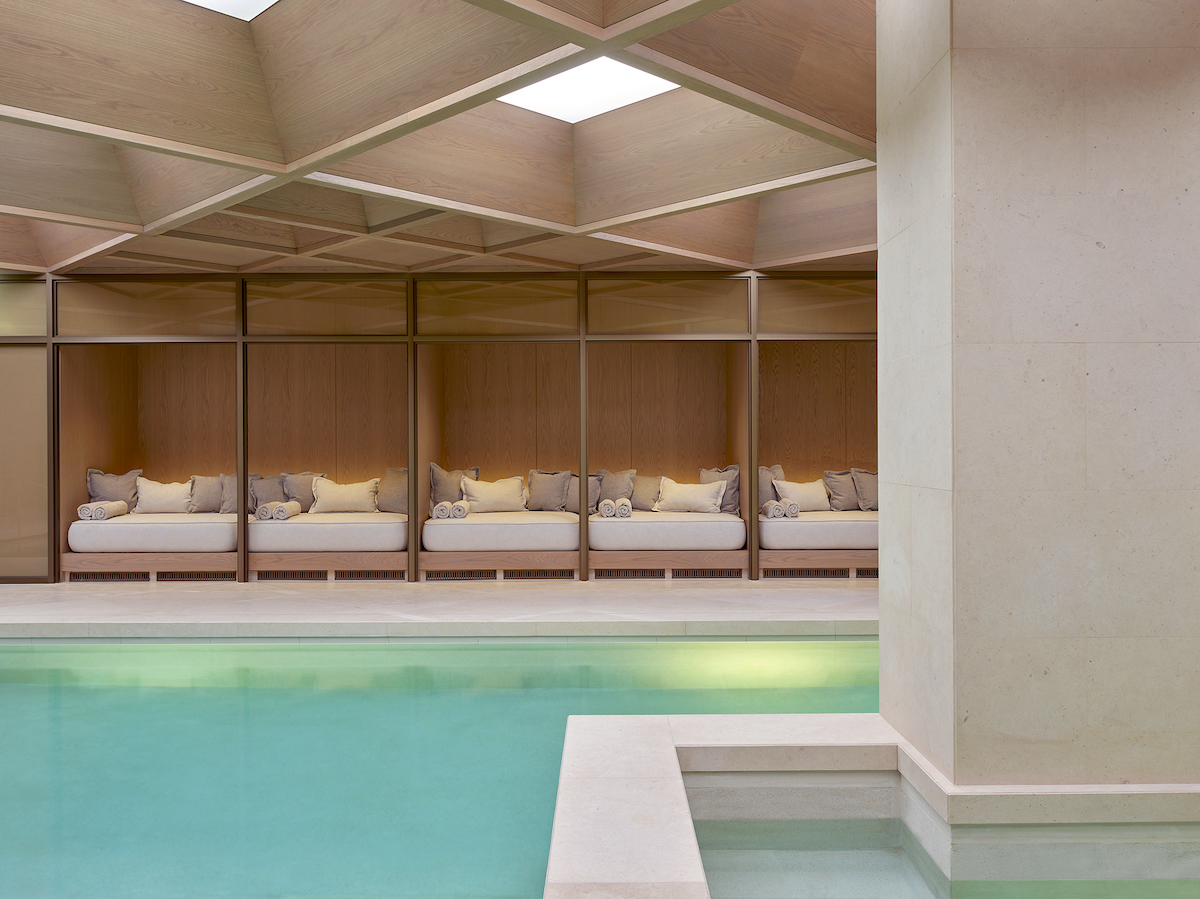 The spa inside The Londoner