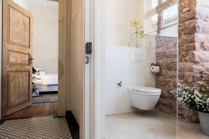 Duravit Starck hotel bathroom installation