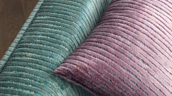 Soho, a velvet upholstery fabric from Sekers