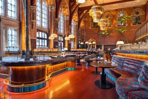 palm trees by Leaflike at the St Pancras Renaissance Hotel