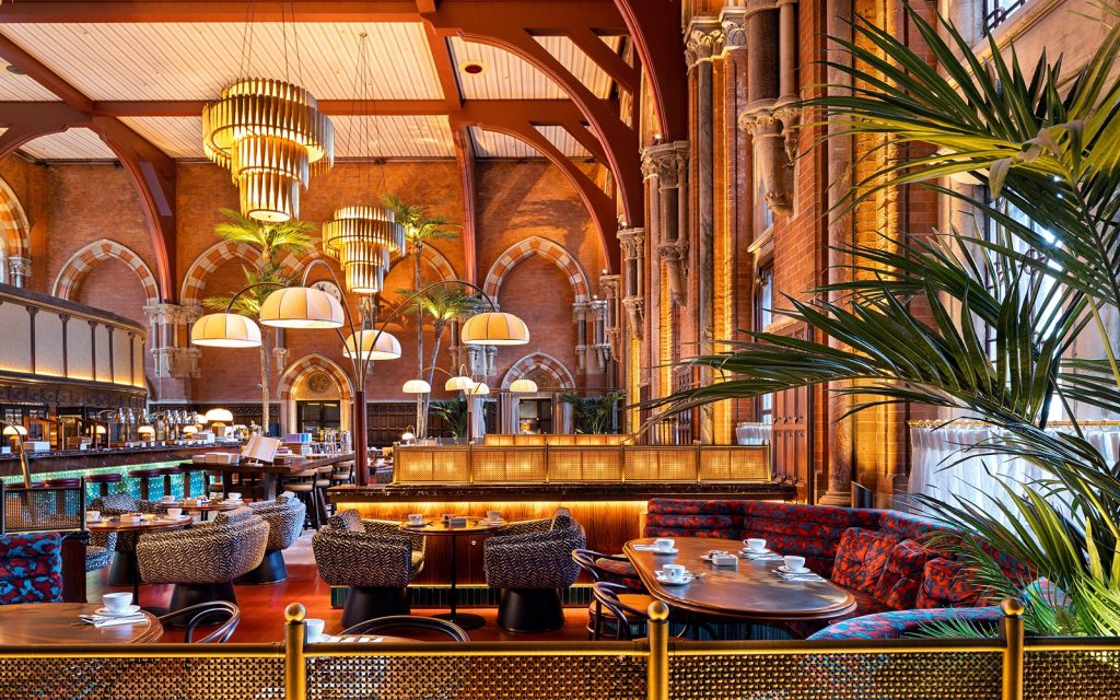 Leaflike adds green notes to the grandeur of The St Pancras Renaissance ...