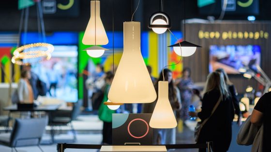 lighting design by Ago Lighting at Design London 2022