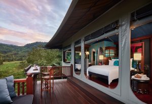 luxury hilltop tented accomodation by rosewood