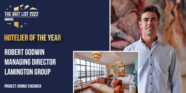 Hotelier of The Year – Robert Godwin – The Brit List Awards 2022