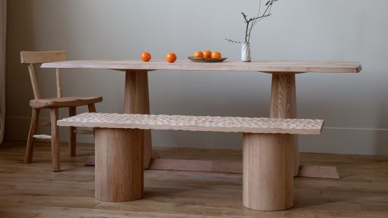 table designed for Town Hall Hotel Bethnal Green by Jan Hendzel