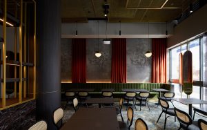 Modieus carpets in Sydney based Petersham RSL Club with interior by Red Design