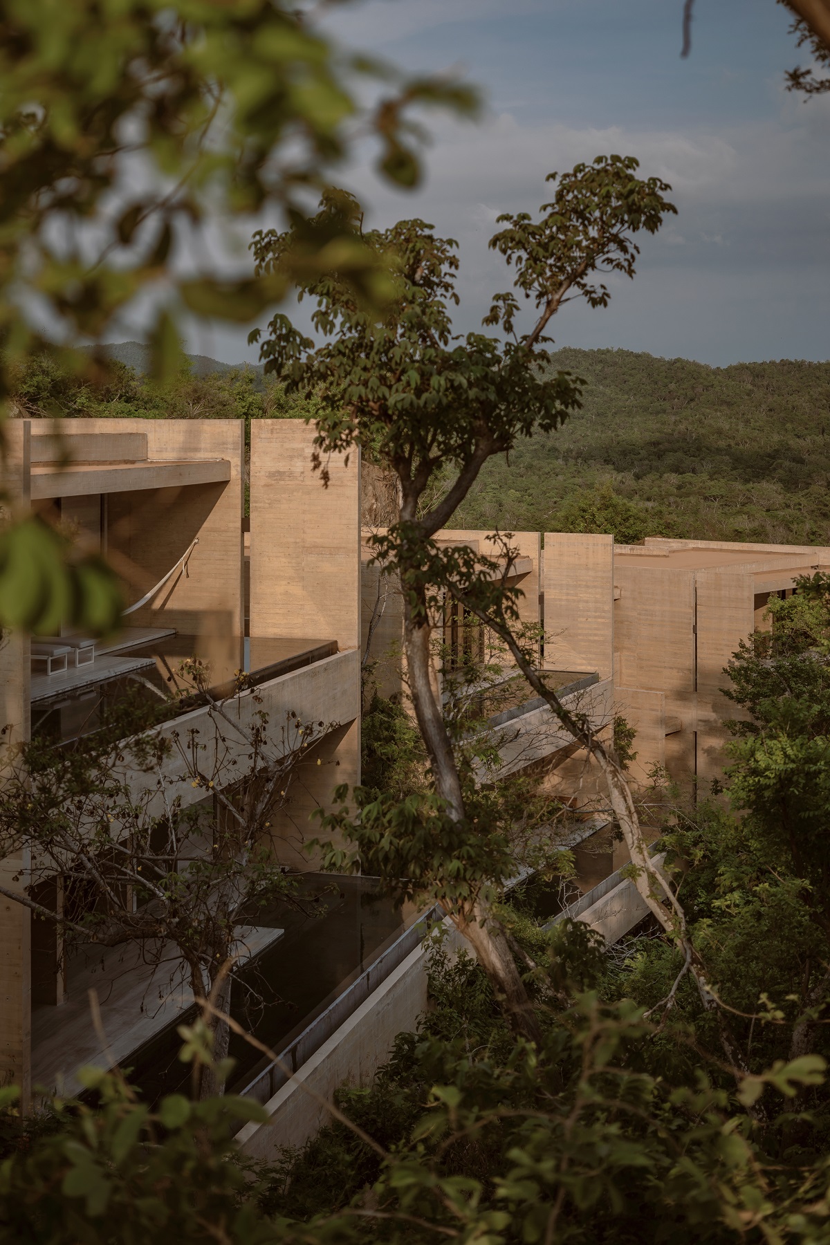 exterior view of concrete construction at Four Seasons Tamarindo