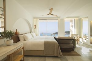 guestroom in Gran Melia Villa Le Blanc with sea view