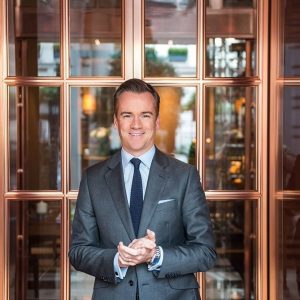 Michael Bonsor, Managing Director, Rosewood London The Brit List 2022 Hotelier