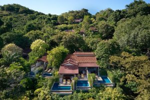 Garrya Tongsai Bay Koh Samui - Villa Exterior set in lush vegetation overlooking the sea
