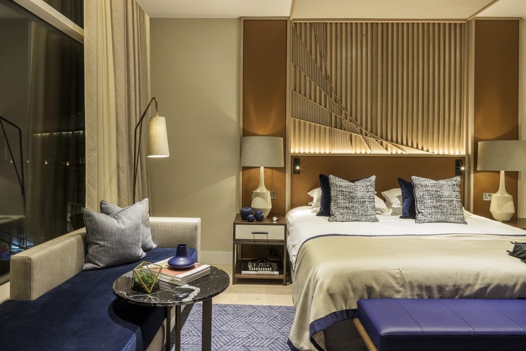 Case Study: Hypnos goes riverside in The Lowry Hotel • Hotel Designs