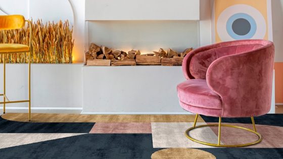 Modieus carpet collection inspired by mid century design