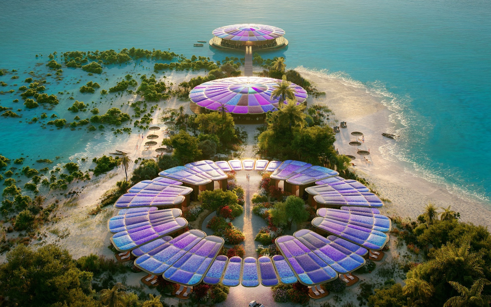 Red Sea Development Hotel Designs