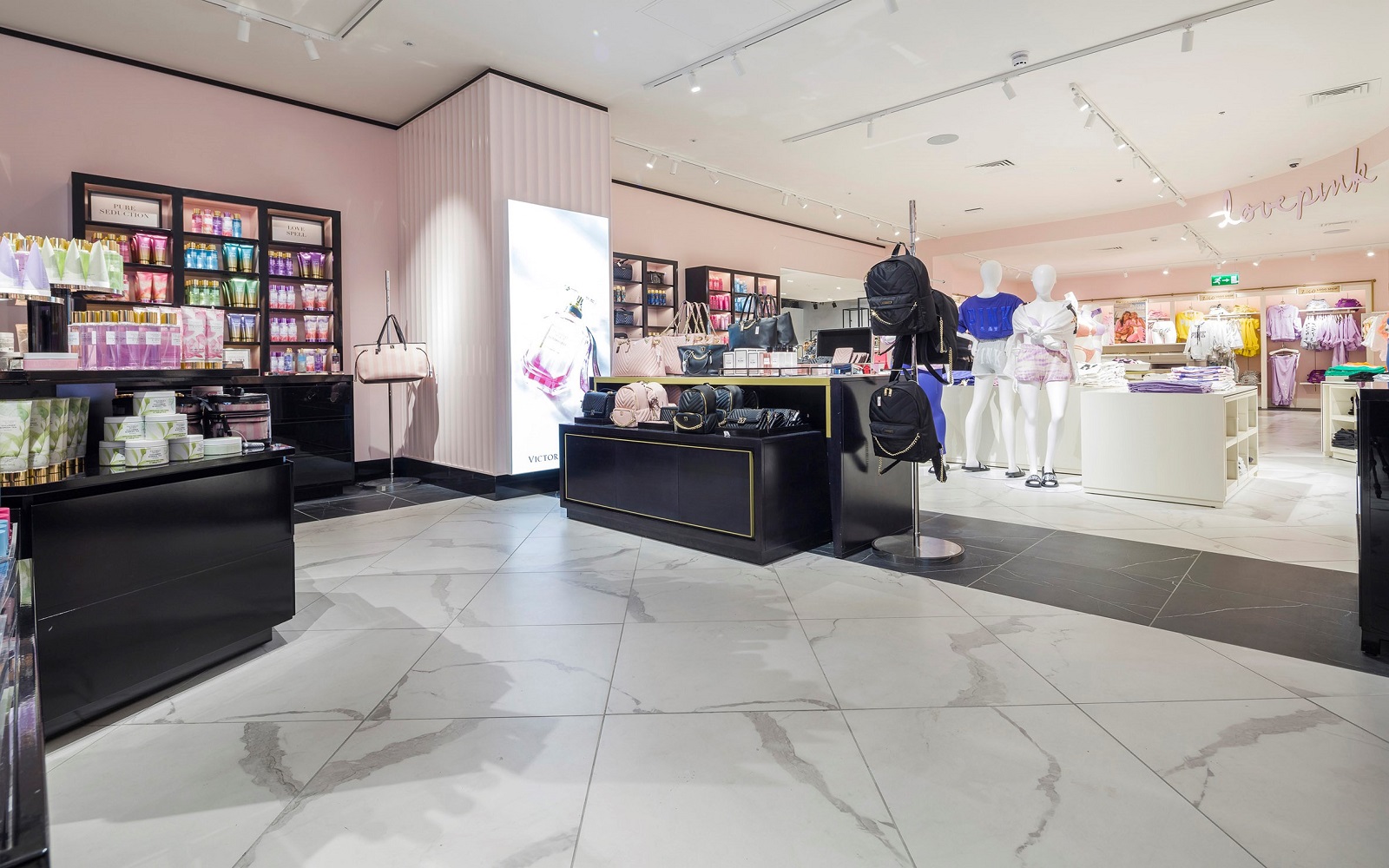 Strata Technical Tiles from Parkside in flagship store design