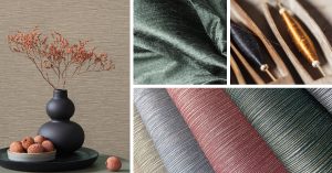 tussah collection from Newmor Wallcoverings