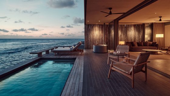 Maldives Patina pool and suite