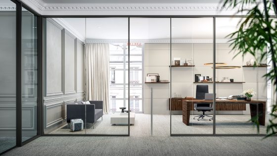 office and workspace designed by Quadrifoglio