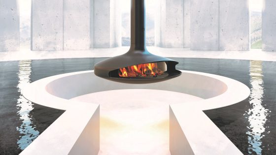 glazed Gyrofocus by focus fireplace wins gold award at German Design Awards