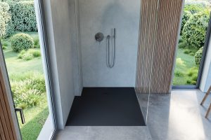 The Duravit sustano recyclable shower tray