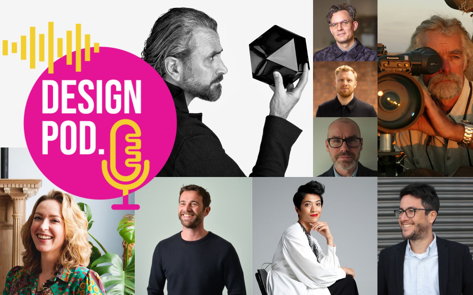 Collage of series 4 of DESIGN POD
