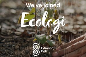Edmund Bell has partnered with Ecologi – an environmental company with a platform for real climate action