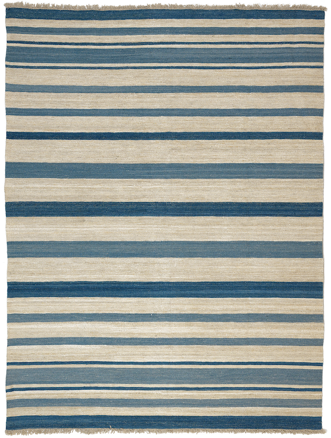 Kilim rug by vaughan in blue