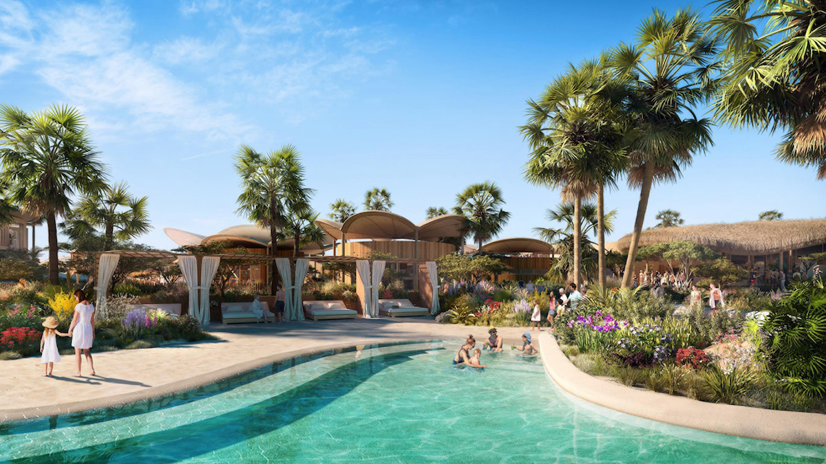Render of pool at Four Seasons on Red Sea destination