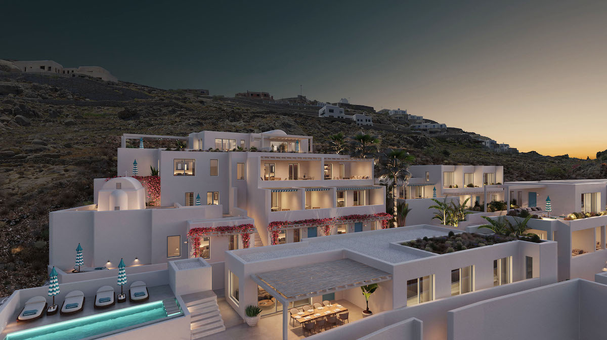 Nammos Hotel Mykonos - white architecture