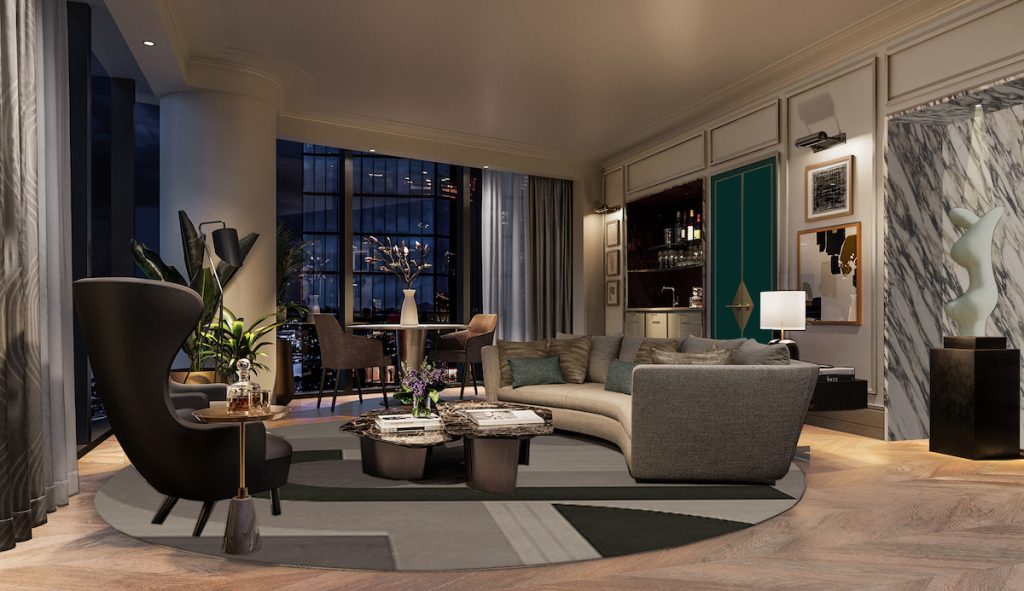 Sneak peek: inside Raffles Boston • Hotel Designs