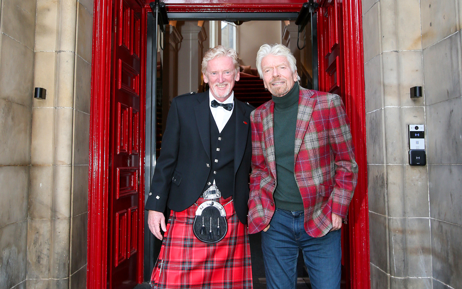 Image of Sir Richard Branson and James Burmingham, CEO, Virgin Hotels