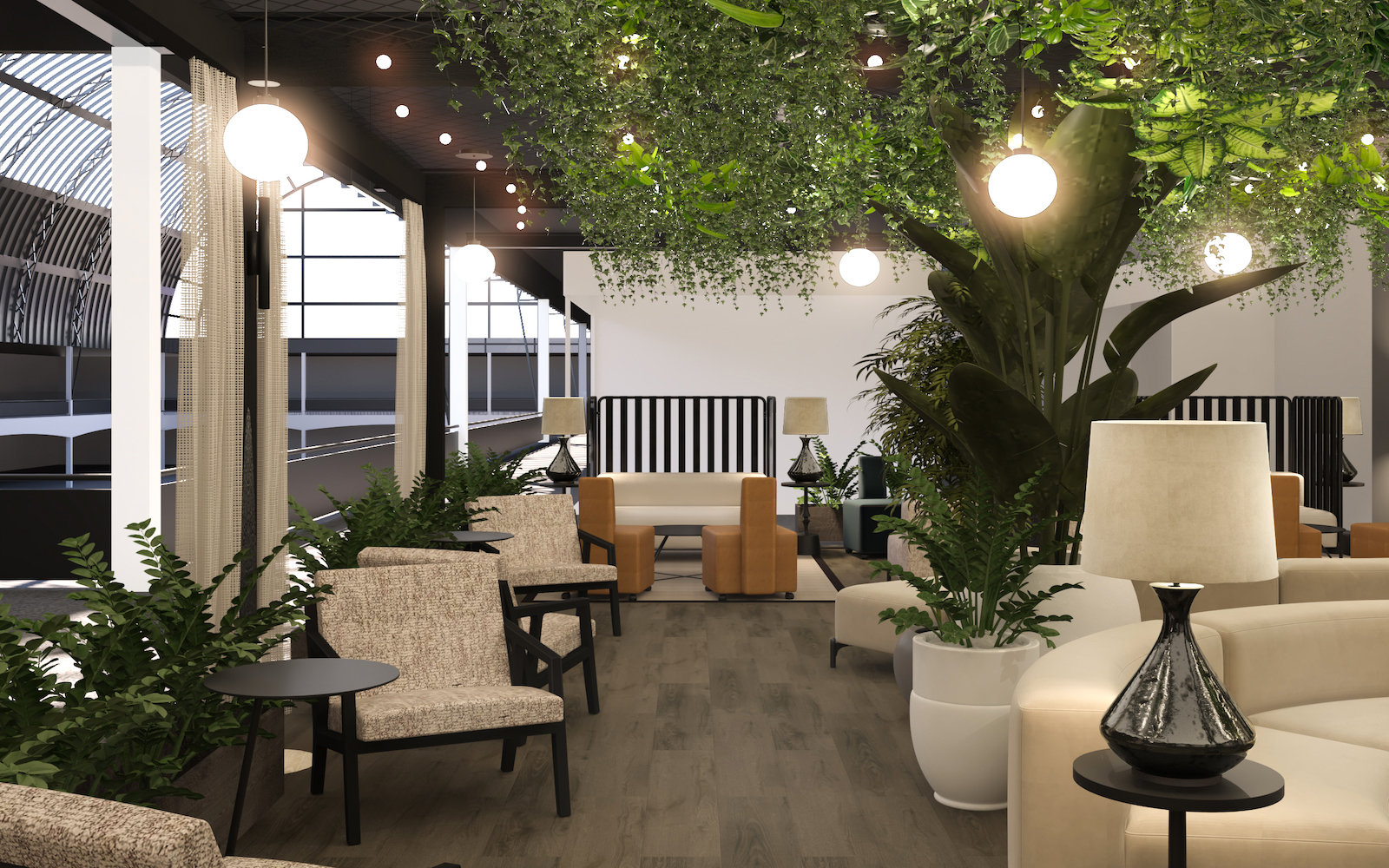 Render of Members Suite at Independent Hotel Show London 2023