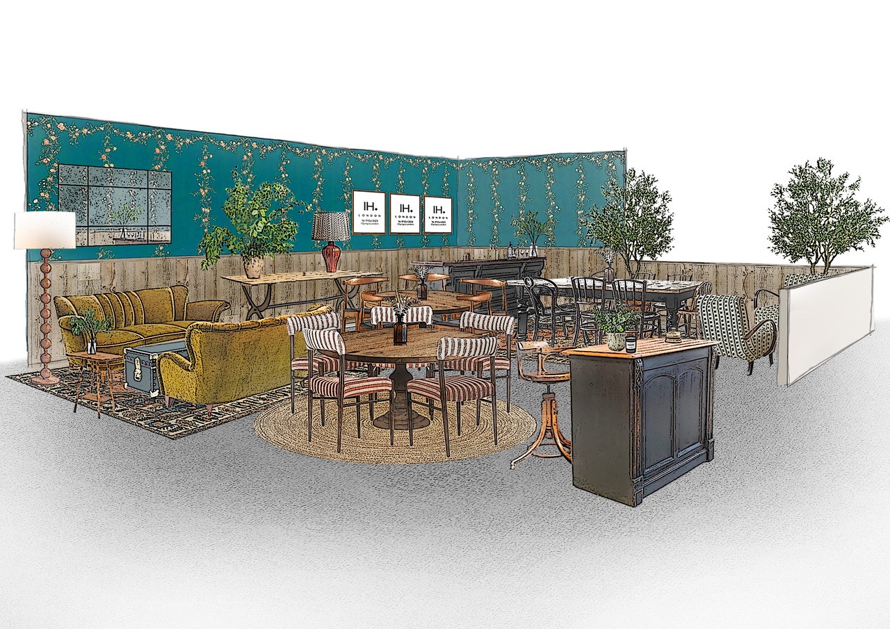 Social Business Space render, designed by New Heritage Design