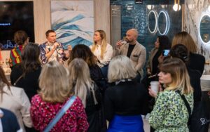 hotel designs panel discussion at HIX with Bathroom Brands Group and Crosswater