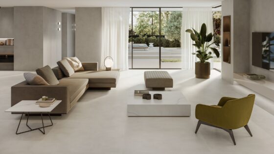 Contemporary living area