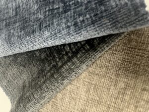 Crush upholstery fabric from Edmund Bell