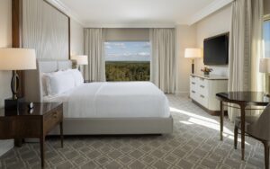 guestroom in Waldorf Astoria Orlando