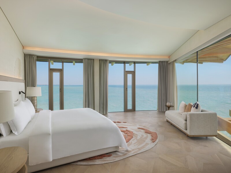 bedroom inside Red Sea Resort