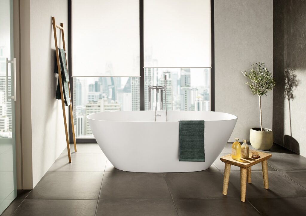 Freestanding statements from Roca • Hotel Designs