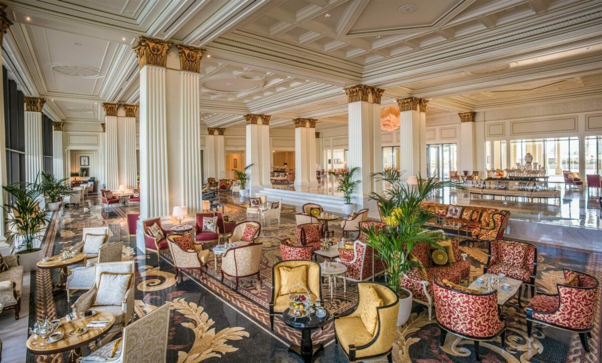 Versace hotel dubai lobby