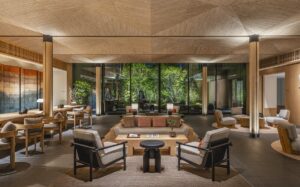 origami inspired details in Six Senses Kyoto by BLINK