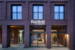 Fairfield by Marriott Copenhagen brick façade
