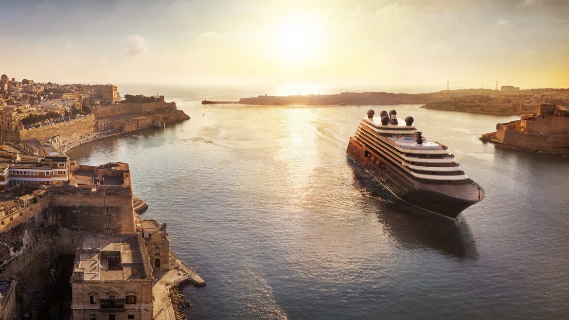 exterior render of Ritz Carlton luxury yacht collection Ilma